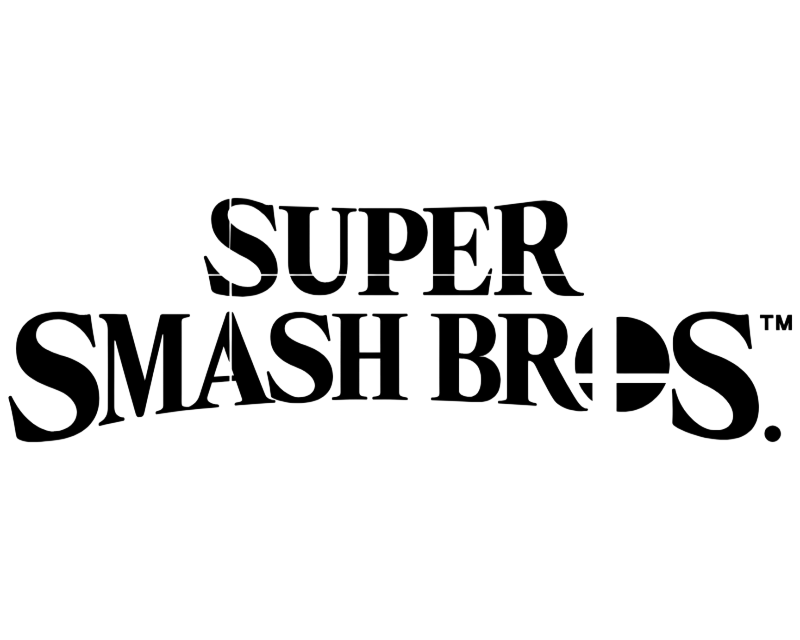 Super Smash Bros Title Super Smash Bros Logo