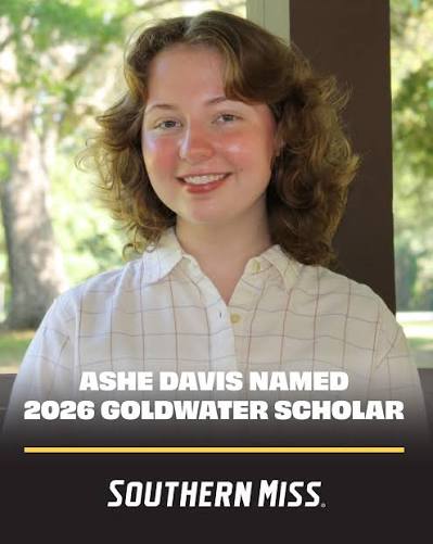 Ashe Davis Goldwater Scholar Ashe Davis