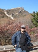 Dr. Kenneth Swope at the Great Wall of China