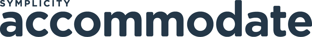 Accommodate Logo Accommodate Logo In Dark Blue Font
