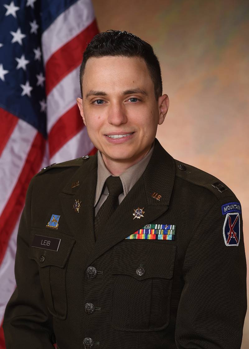 Headshot (military) of Andrew Leib