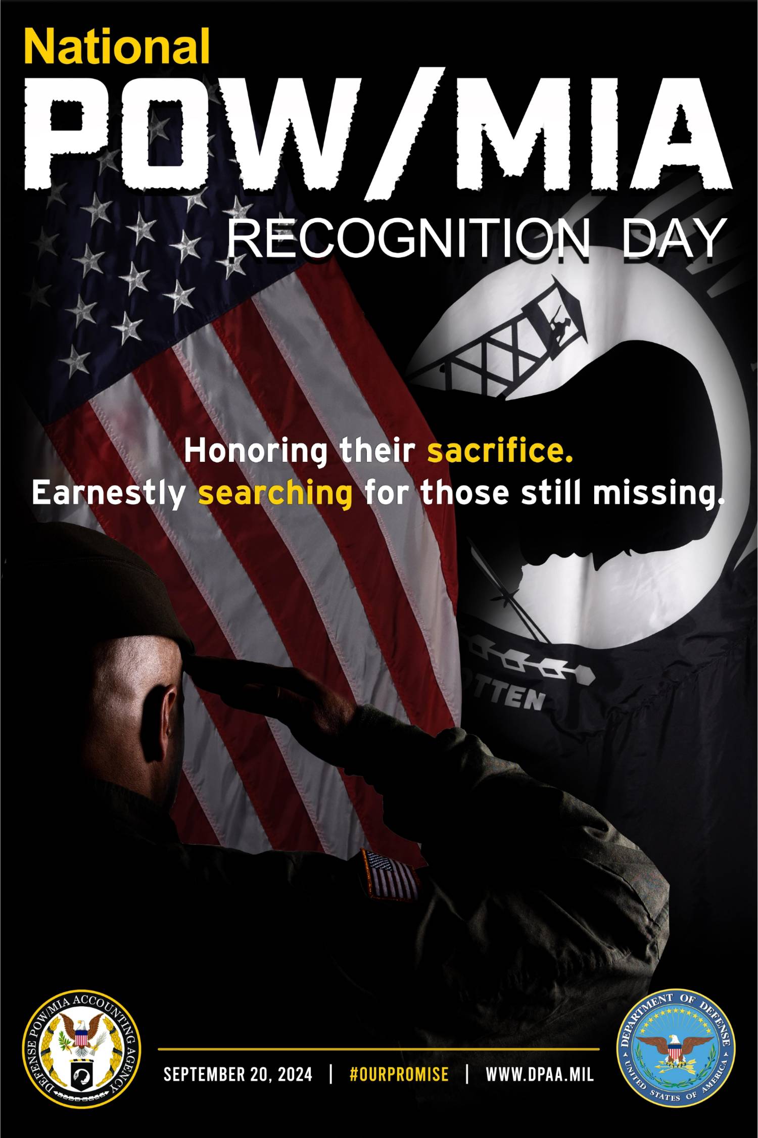 National POW/MIA Recongnition Day Poster 2024