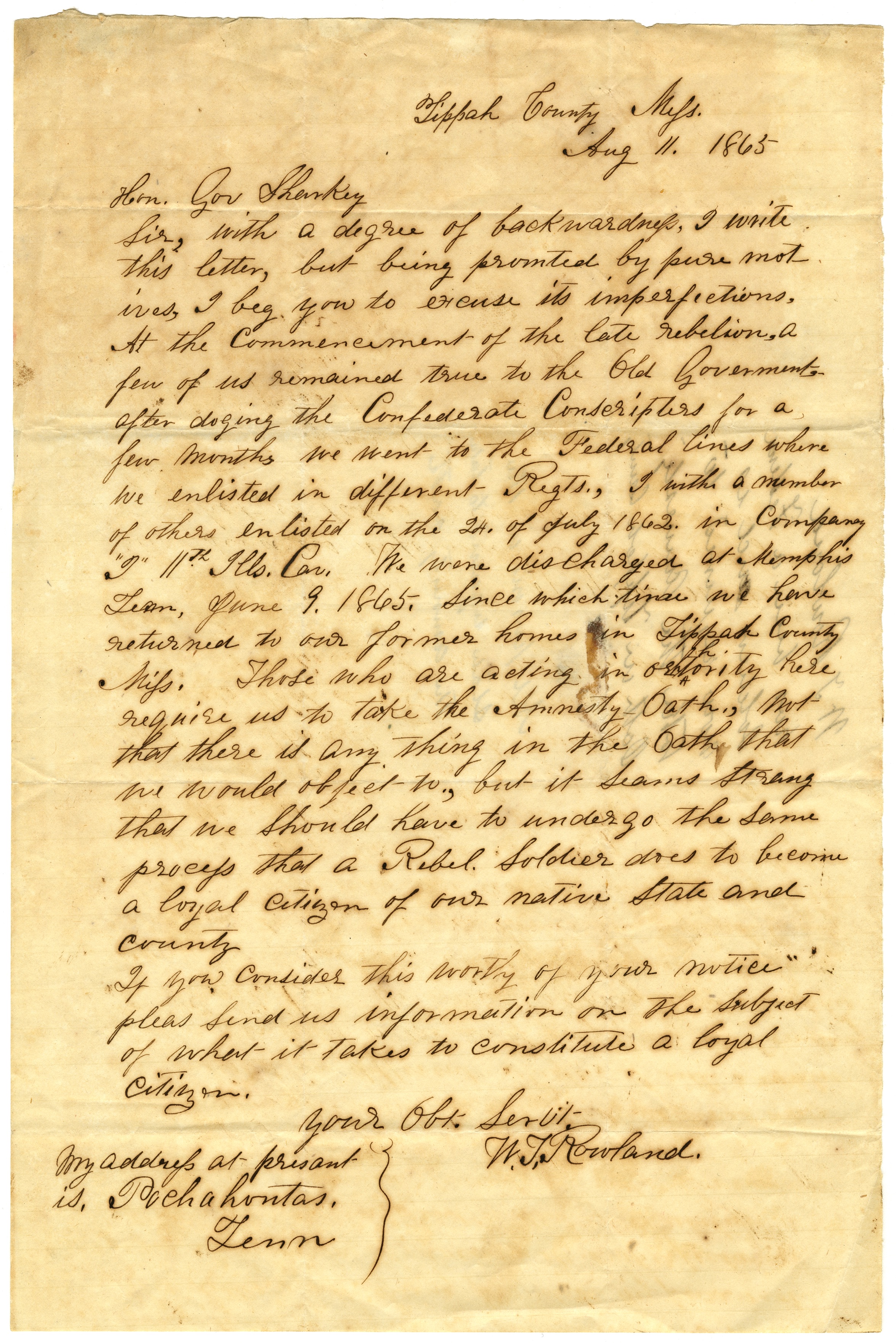 civil war letter writing assignment