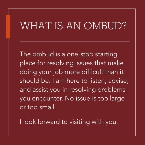 What Is an Ombud?