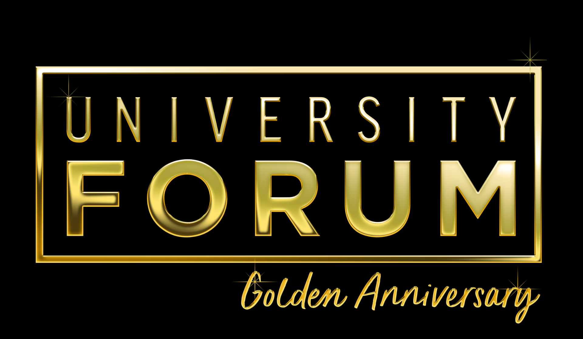 University Forum Anniversary Logo