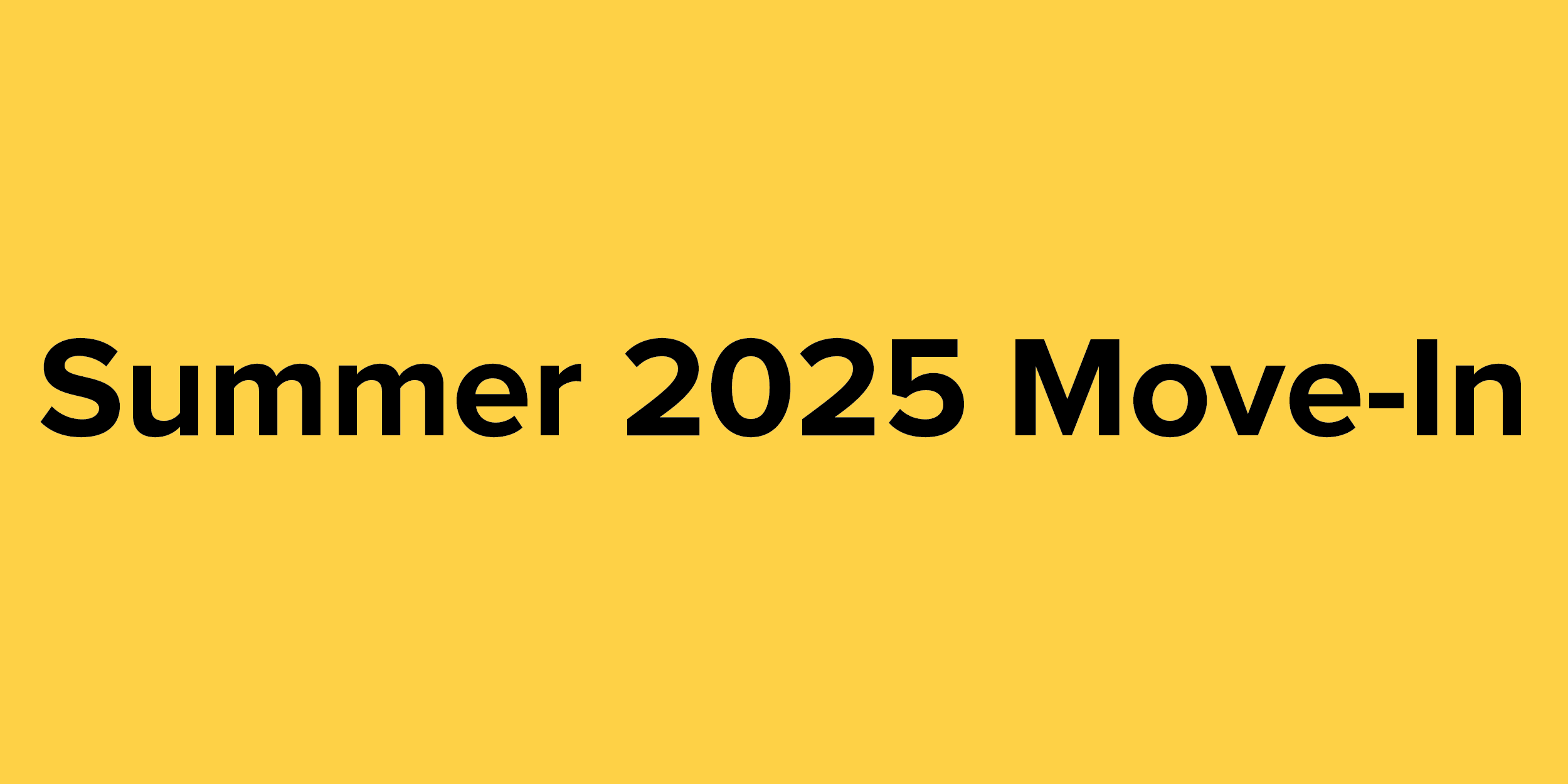 summer 2024 move-in