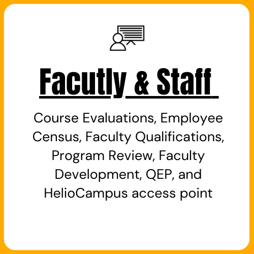 Faculty and Staff Information