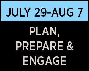 Plan, Prepare, and Engage